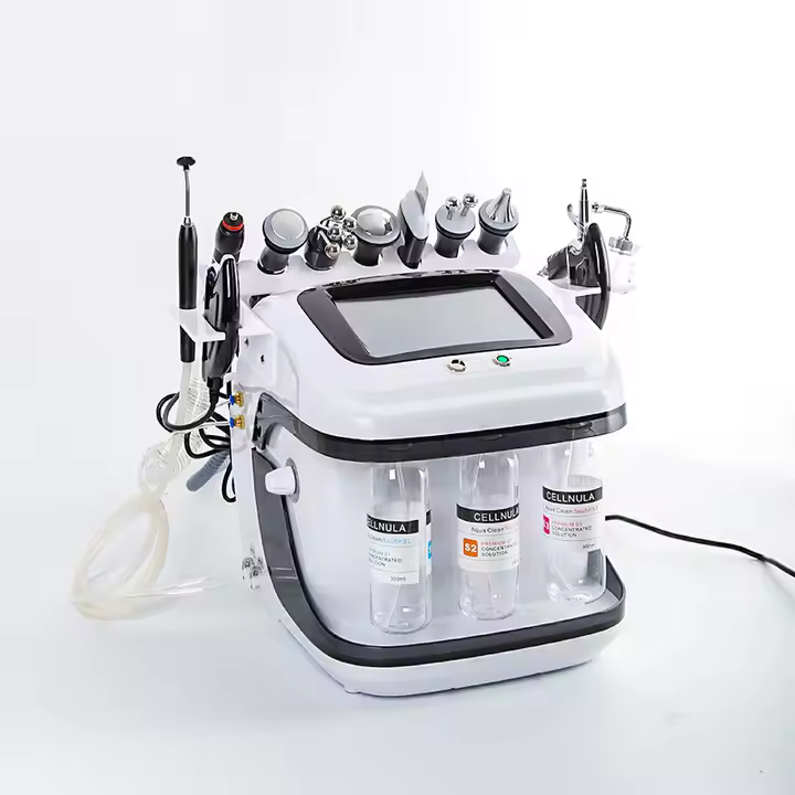 Fashion Activating Pen Oxygen Bubble Multifunctional Skin Care Beauty Machine Mini Facial Deep Cleaning Hydra 8 In1