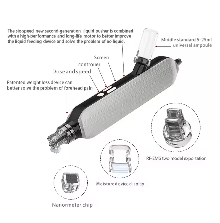 NewFace Hydraulic Hidra Face Lifting Skin Care Machine Hydra Nano No Needle Meso Introduction Hydrodermabrasion Facial Machine