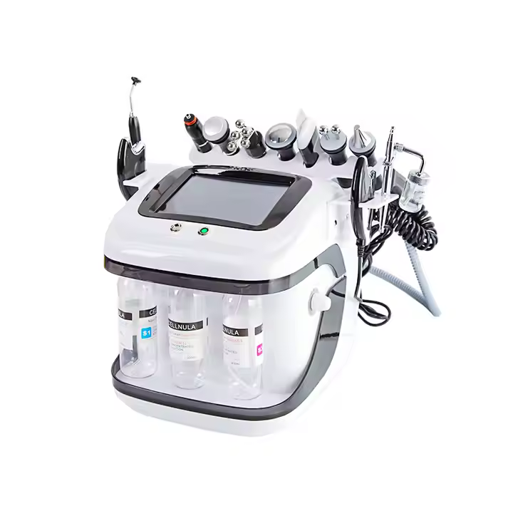 Fashion Activating Pen Oxygen Bubble Multifunctional Skin Care Beauty Machine Mini Facial Deep Cleaning Hydra 8 In1