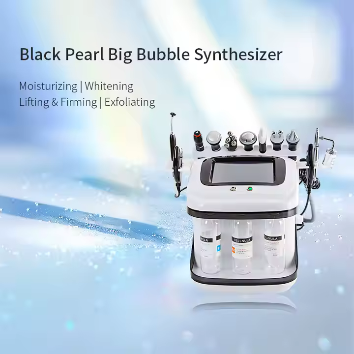 Fashion Activating Pen Oxygen Bubble Multifunctional Skin Care Beauty Machine Mini Facial Deep Cleaning Hydra 8 In1