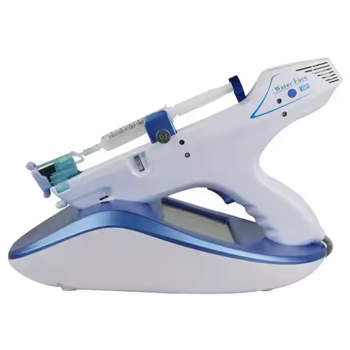 High Pressure PRP Mesoderm Syringe Skin Therapy Gun Nano U225 Mesoderm Gun